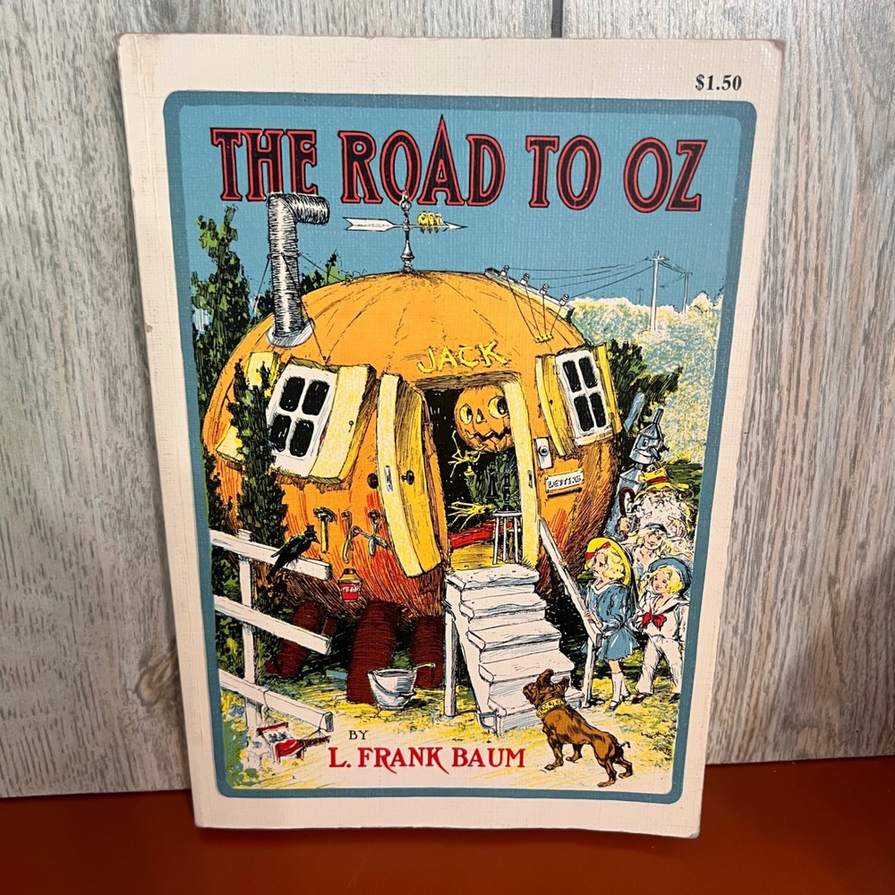 The Road to Oz L Frank Baum Rand McNally Vintage Childrens Book John R Neill